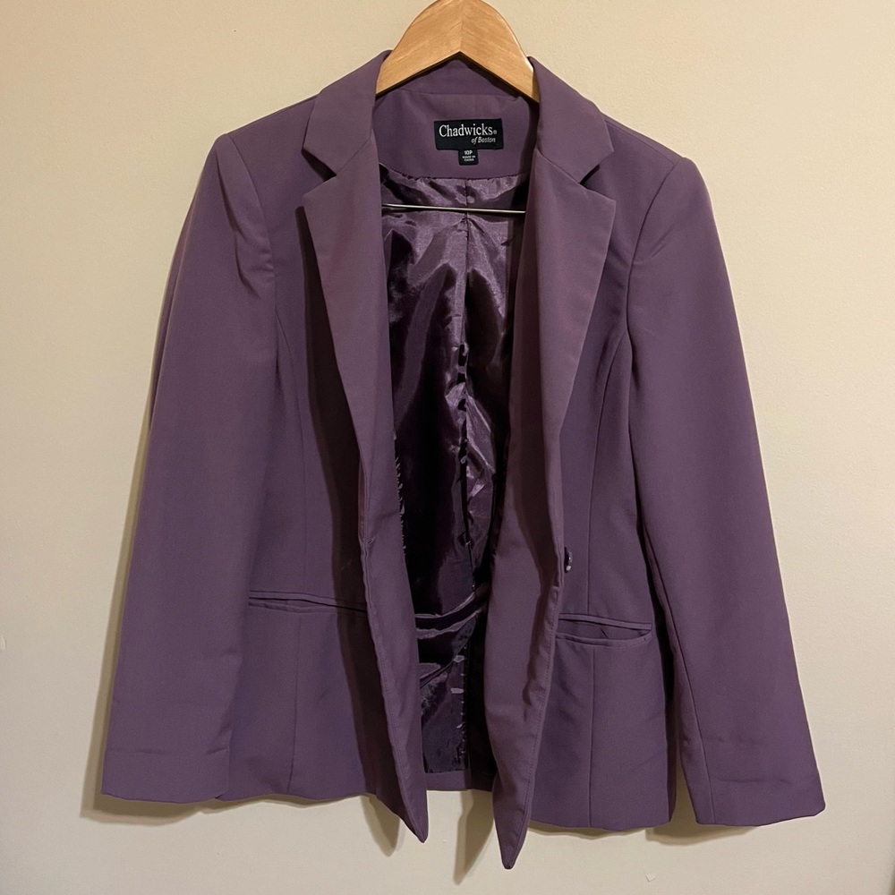 Purple Blazer